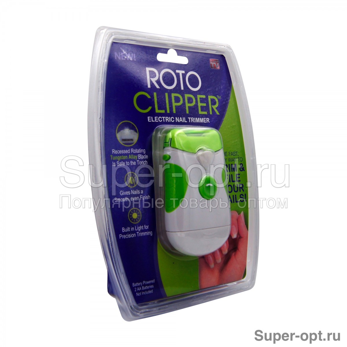 Электрический триммер для ногтей Roto Clipper