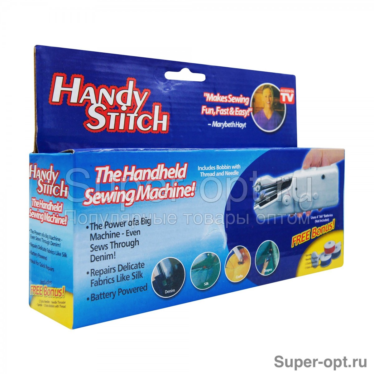 Портативная ручная швейная машинка Handy Stitch