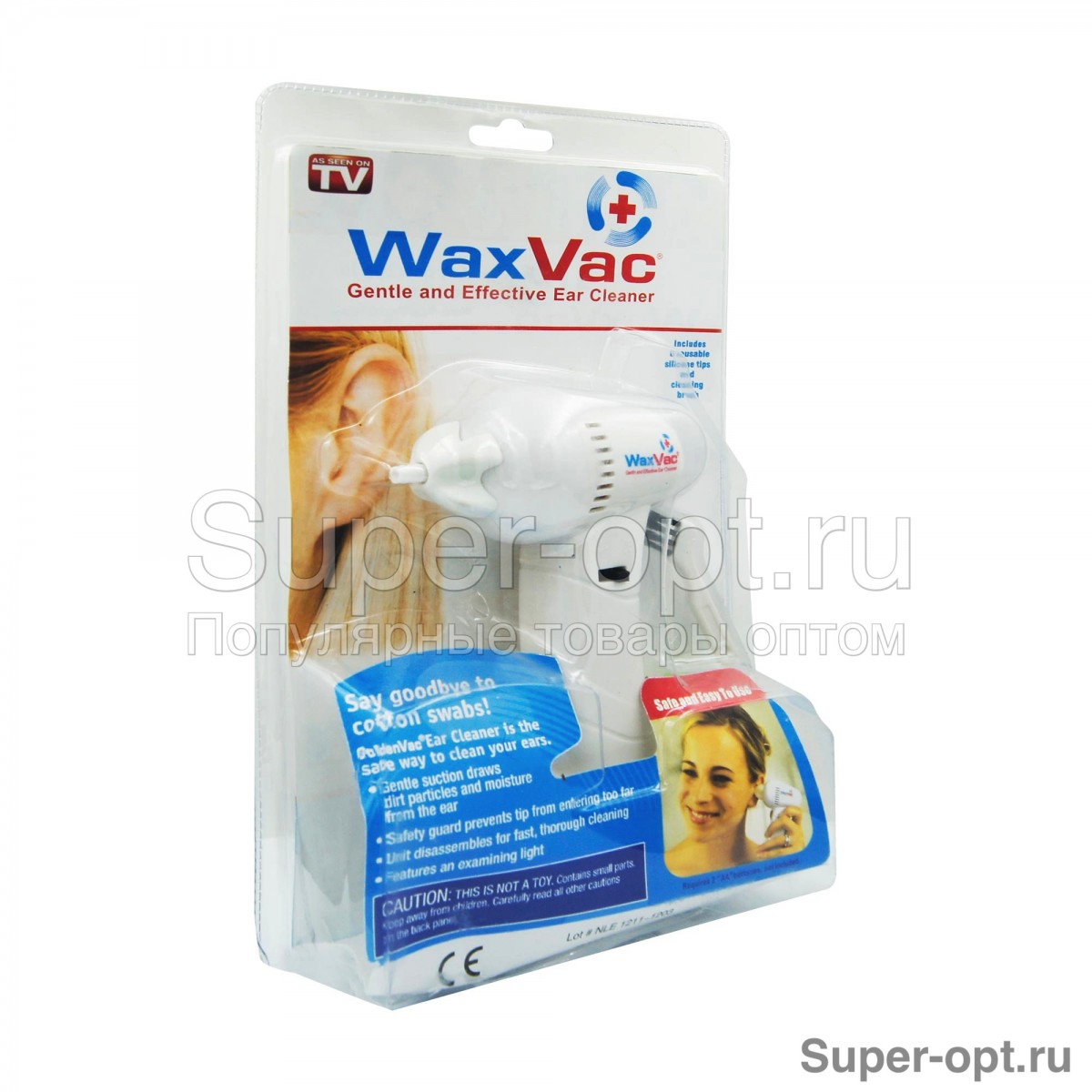 Прибор для чистки ушей Wax Vac