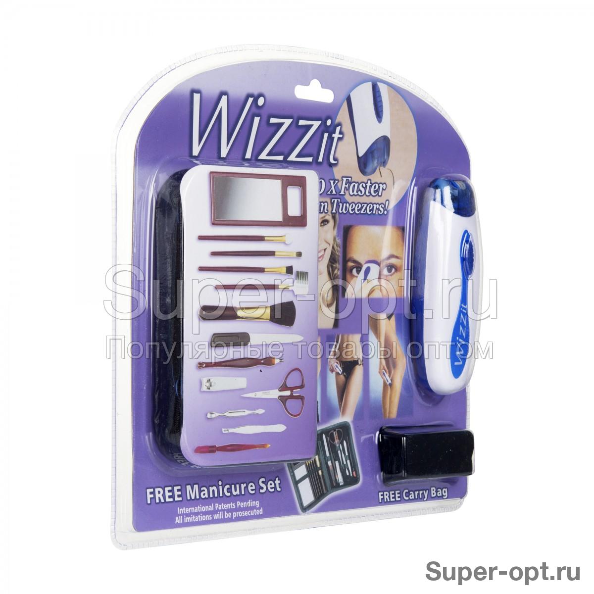  Эпилятор Wizzit Free Manicure Set с маникюрным набором