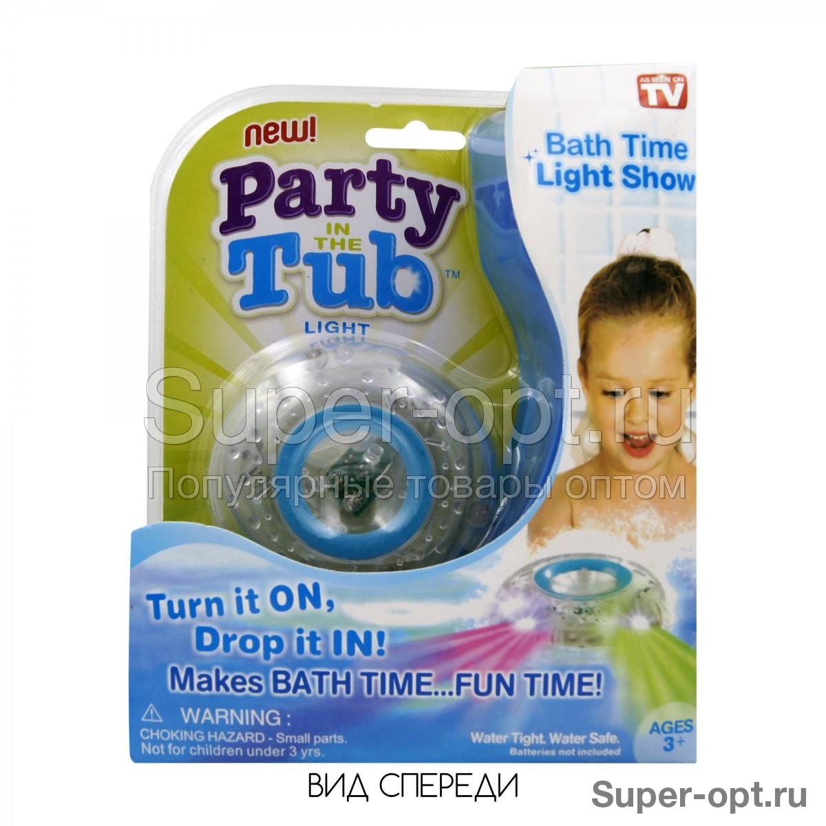 Светящаяся игрушка для купания Party in the Tub