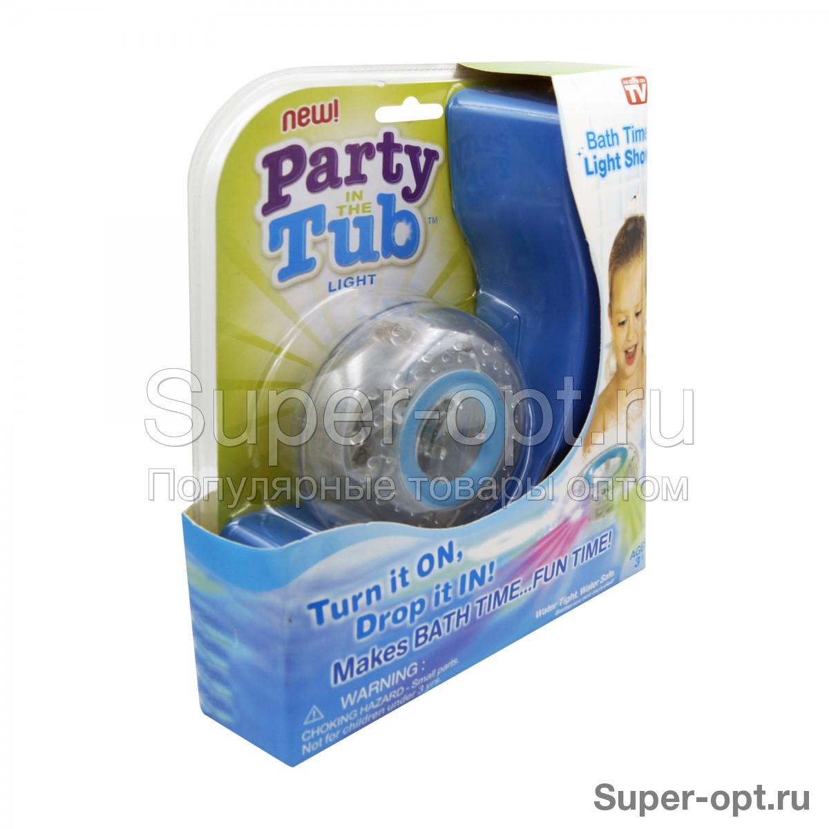 Светящаяся игрушка для купания Party in the Tub