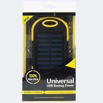 Power Bank на солнечных батареях Solar Charger 5200 mAh