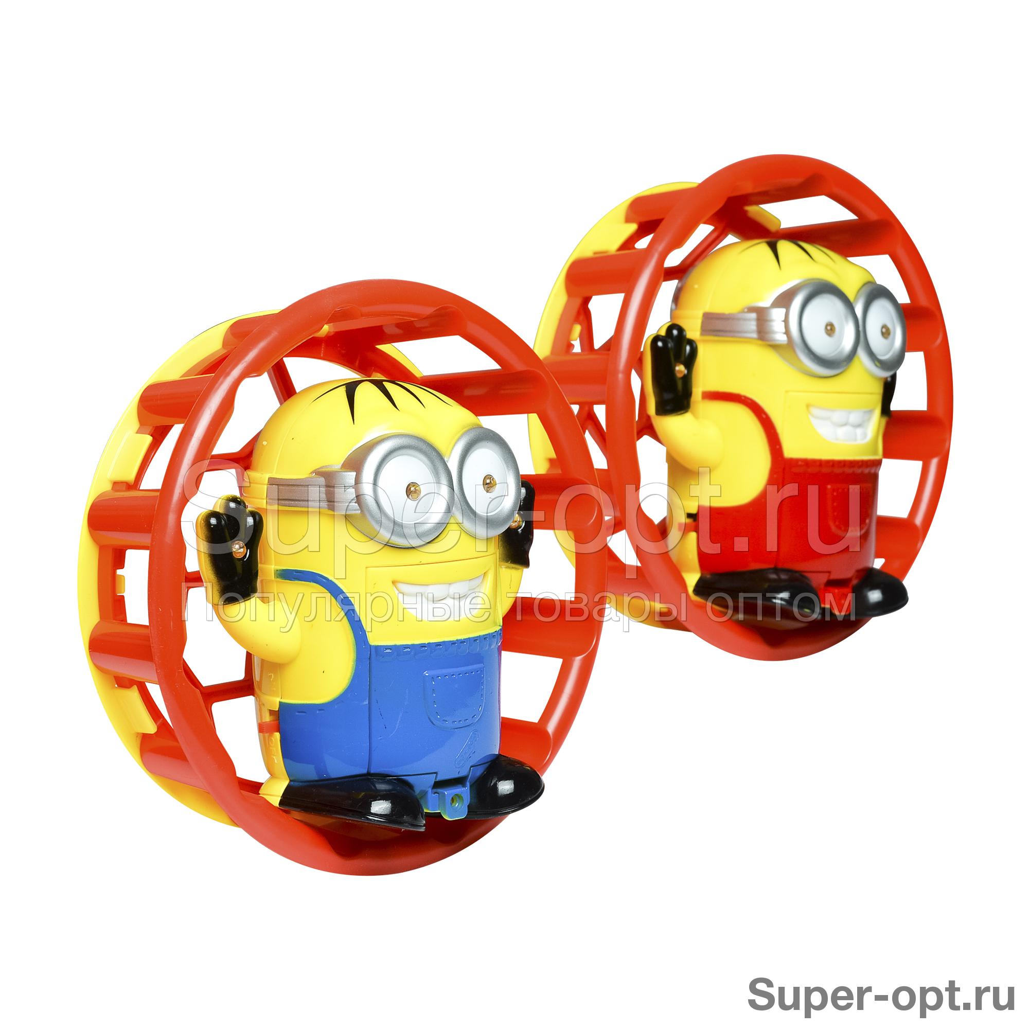 Вращающаяся игрушка 360 Glitter Slewing Ring со звуковыми эффектами Minion