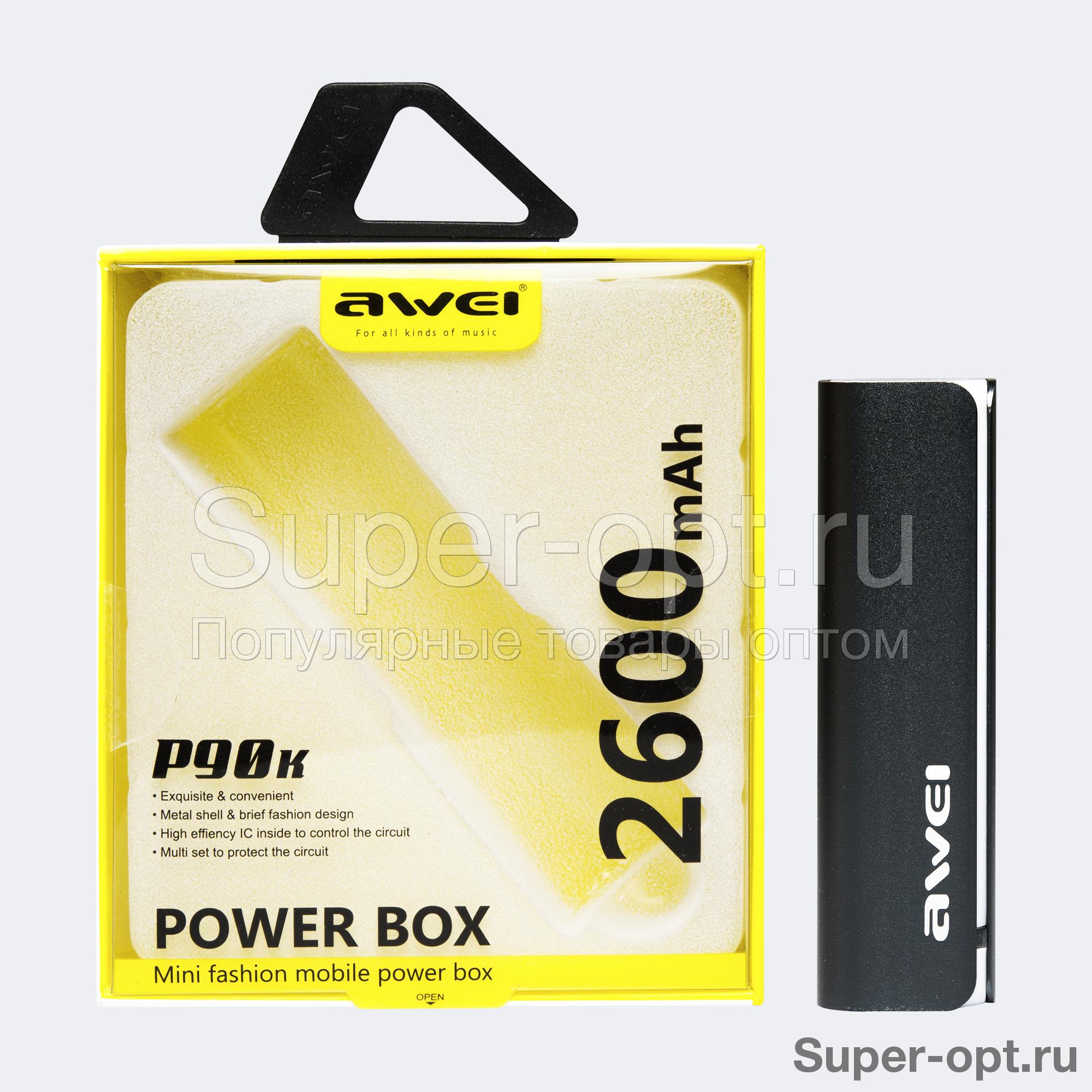 Power Bank Awei P90K 2600 mAh