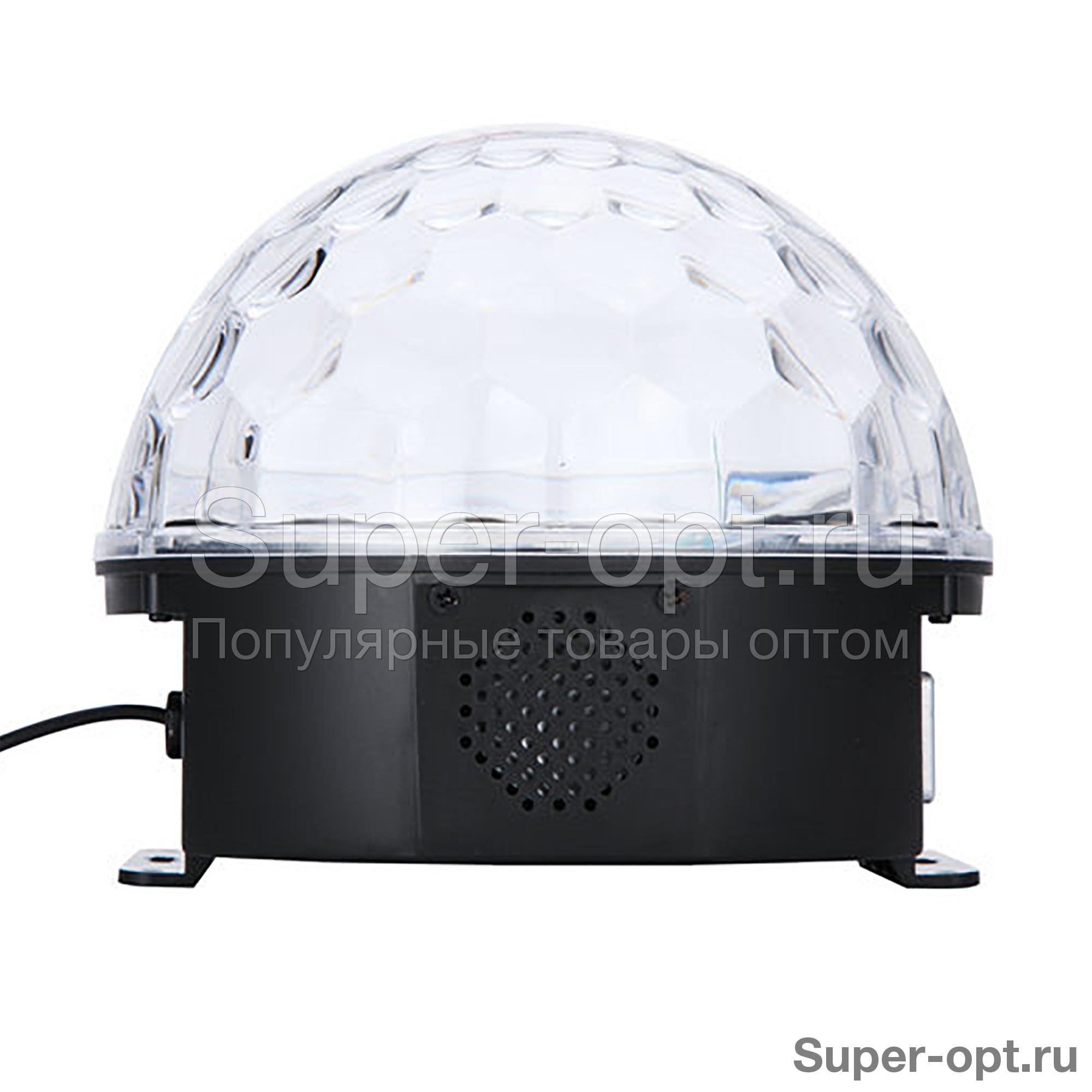 Светодиодный диско-шар с плеером LED Magic Ball Light