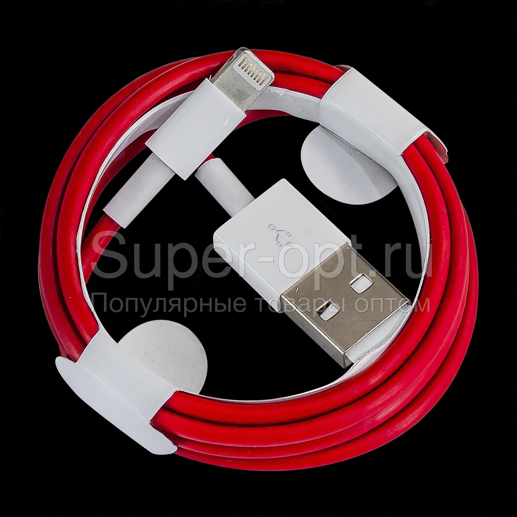 Lightning - кабель для iPhone 7 красный